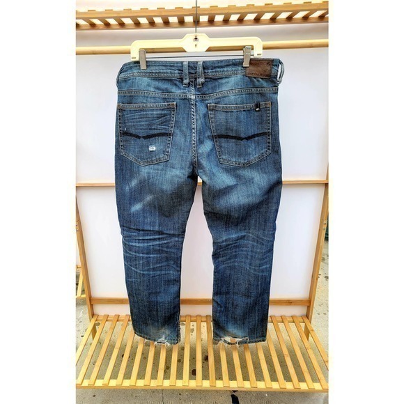 HP Men's Buffalo David Bitton Driven X-Basic Jeans enzyme Wash straight Leg - Picture 3 of 12